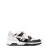 White Out of Office trainers with black inserts