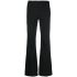 Black tailored high-waisted pants