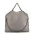 Grey 3-chain Falabella fold-over tote bag