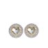 Cor Lux Silver Crystal earrings