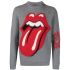 'The Rolling Stones' grey jacquard jumper
