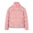 Bandana Puffer Jacket pink