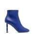 Diana blue heeled ankle boots