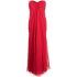 Strapeless red long Dress