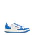 Sneakers color-block con logo bianco e blu