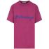 Loose fit T-shirt in pink cotton