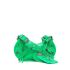 Le Cagole XS green shoulder bag