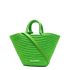 Fluo green basket bag Ibiza S