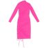 Pink spandex mini dress