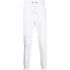 White sport pants with print