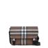 Multicoloured messenger bag with Exaggerated check pattern