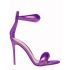 Bijoux sandals metallic purple