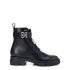 Terra leather ankle boots with buckle 4G