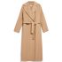 Poldo long camel robe coat