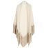 Ivory Comte cape with bangs