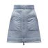 Grey padded Skirt