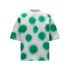 1 Moncler JW Anderson Green polka dot print white T-shirt