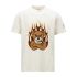 8 Moncler Palm Angels- White Bear Motif T-Shirt
