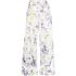 Palazzo pants with floral print
