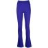 Side-slit violet leggings