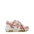 Sneaker bianca e rosa Out of office
