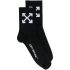 Black Arrows-motif ankle socks