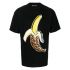 Black  t-shirt with Banana print