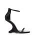 Black Cantilever 11 sandals