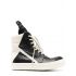 Black and white Geobasket Sneakers