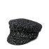 Tweed bake blackr boy cap