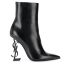 Opyum black ankle boots