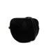 Black Le Monogram Coeur Suede Shoulder Bag