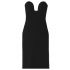 Black Audrey strapless mini Dress