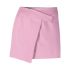 Pink Cloe wrapped mini Skirt