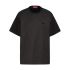 Valentino T-shirt nera oversize Rockstud in cotone