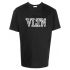 VLTN embroidery black T-shirt