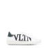 White VLTN low-top sneakers