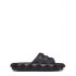 Black Roman Stud Turtle slides Sandals