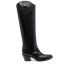65mm knee-high leather boots