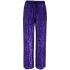 Sequinned straight-leg trousers