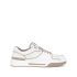 White New Roma leather trainers