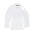 White asymmetrical chemisier La robe Galliga