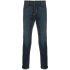 Low-rise stretch-cotton tapered jeans