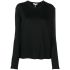 Long-sleeved knitted T-shirt