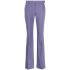 Pressed-crease low-waist slim-fit trousers