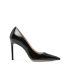 100mm pointed-toe leather pumps