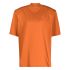 Kilie orange structured T-shirt