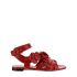 Red Atelier shoe 03 rose edition flat sandals