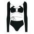 Black Noa Bikini with cut-out details