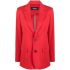 Red single breasted Blazer